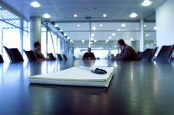 Meeting in board room